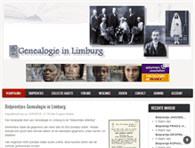 Tablet Screenshot of genealogie-limburg.net